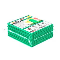 Мешки для мусора 160 л, зеленые, в пачке 10 шт., ПВД, 40 мкм, 900х1100 мм, i-Bag в Димитровграде