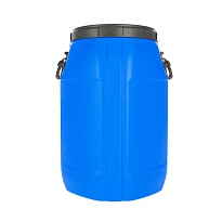 Бочка пластиковая 65 л Quadro с хомутом в Димитровграде