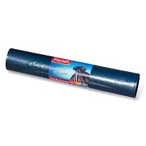 Мешки для мусора 240 л, черные, в рулоне 20 шт., ПВД 35 мкм, 1400х900 мм, PACLAN Big&Strong, 600823 в Димитровграде