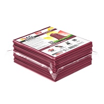 Мешки для мусора 160 л, бордовые, в пачке 10 шт., ПВД, 40 мкм, 900х1100 мм, i-Bag в Димитровграде