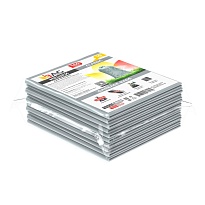 Мешки для мусора 160 л, светло-серые, в пачке 10 шт., ПВД, 40 мкм, 900х1100 мм, i-Bag в Димитровграде